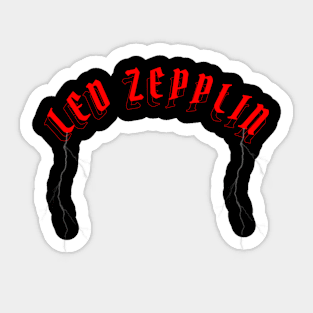 led zepplin when the levee breaks Sticker